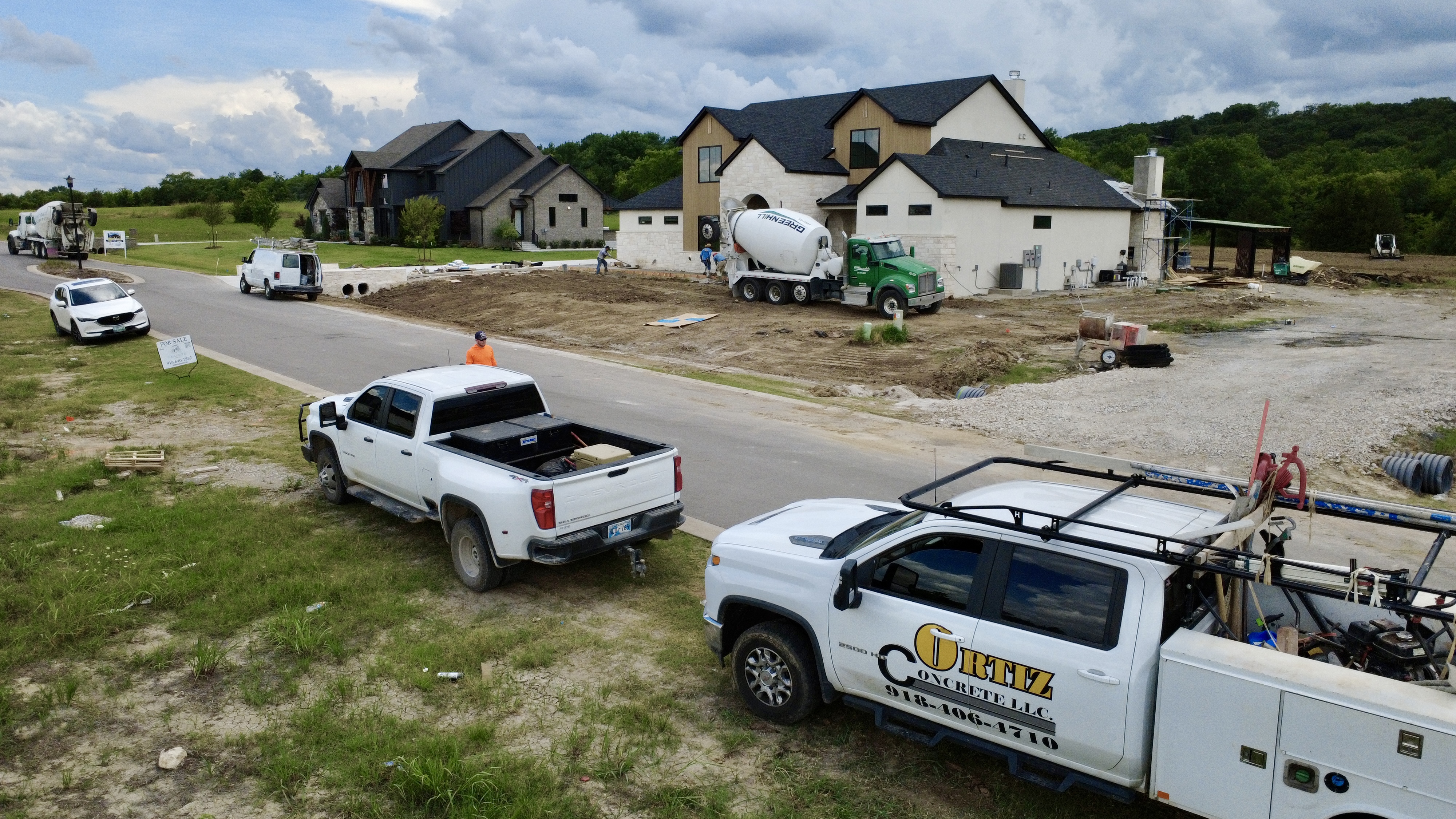 On-site project photography