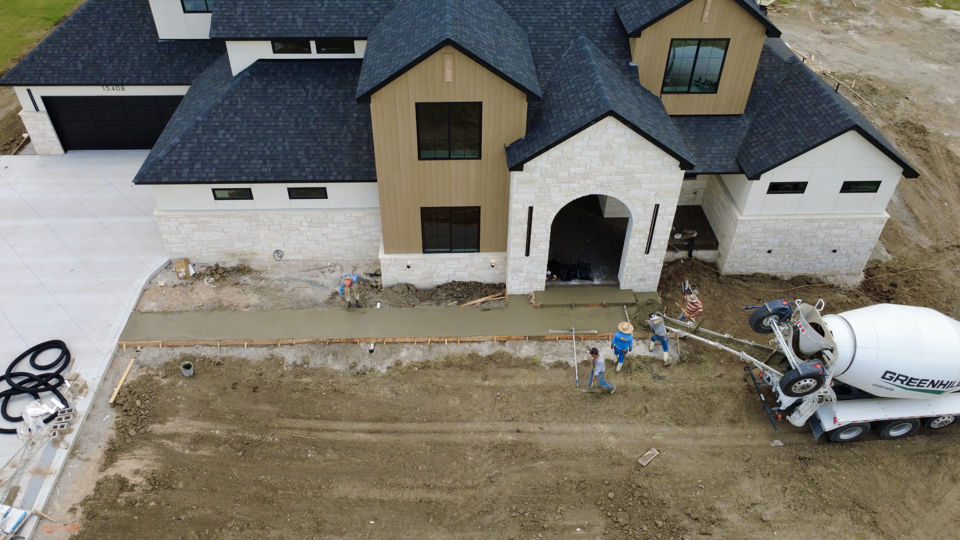 Job site photography session