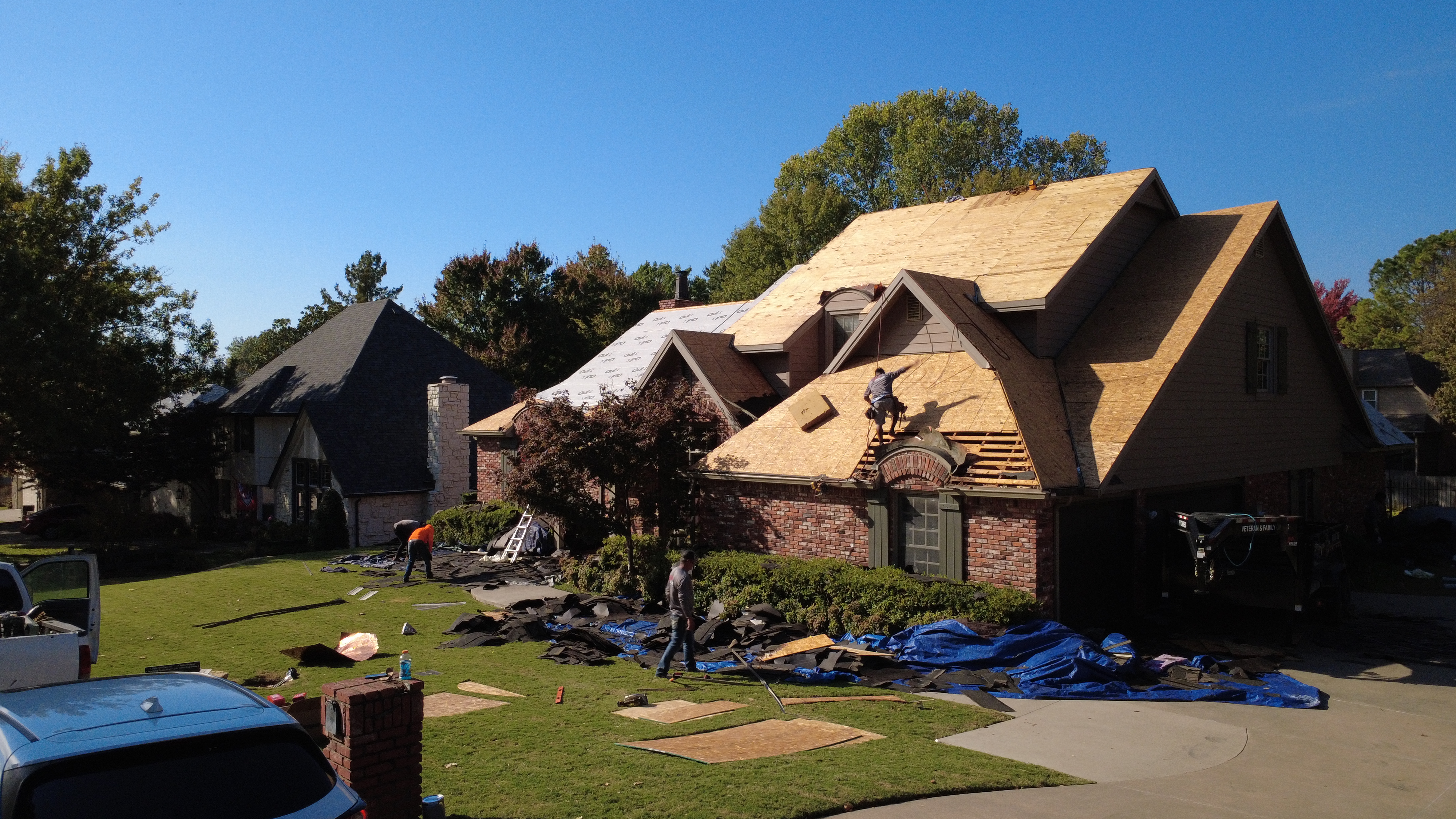On-site project photography